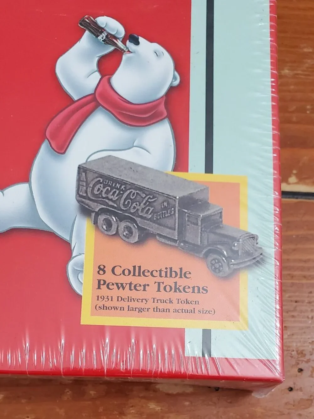 Monopoly Coca-Cola Collector's Edition Board Game Vintage 1999 NIB